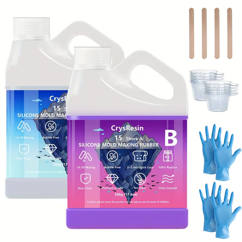 Soap Making Ins - 500ml 2 Şişe Sıvı Silikon Kalıp