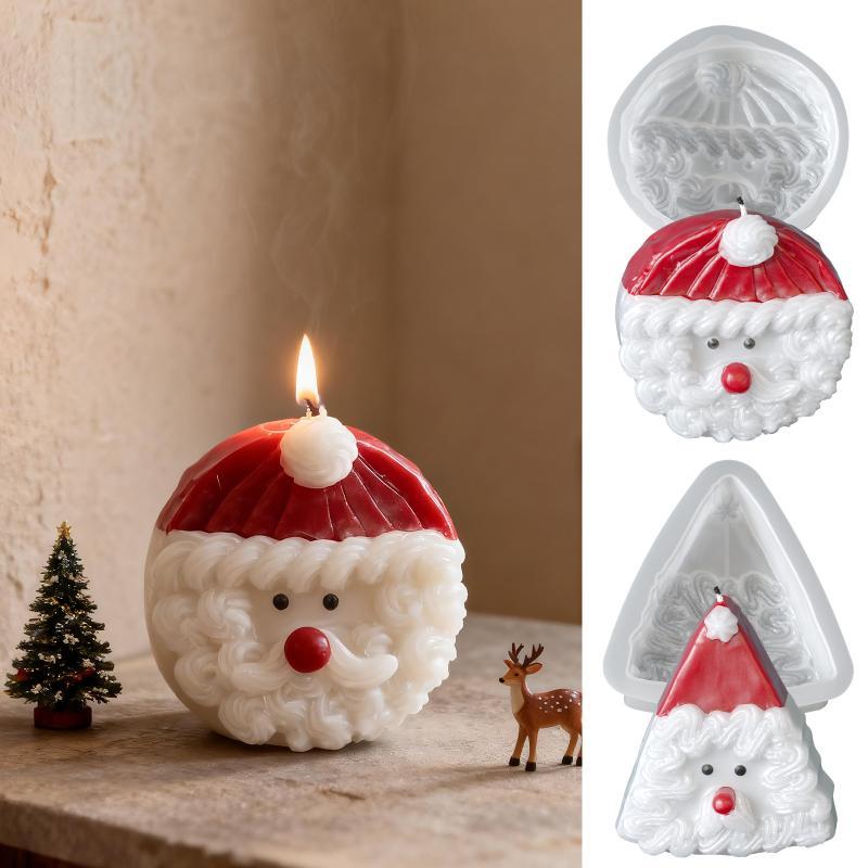 Soap Making Ins - Noel Baba Silikon Mum Kalıbı, 3D