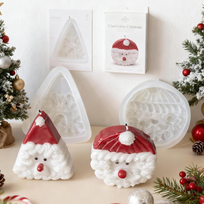 Noel Baba Silikon Mum Kalıbı,  - Soap Making Ins incelemesi ve fiyatı