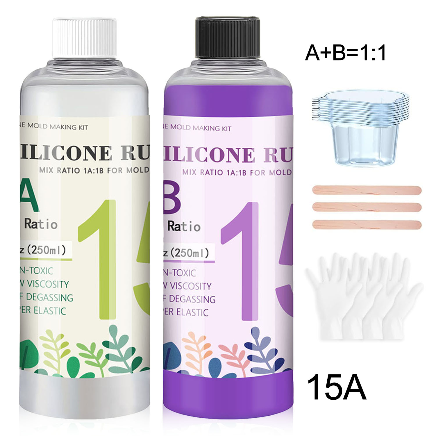 Mor Sıvı Silikon Kauçuk 1:1 Or - Soap Making Kit For Beginners incelemesi ve fiyatı