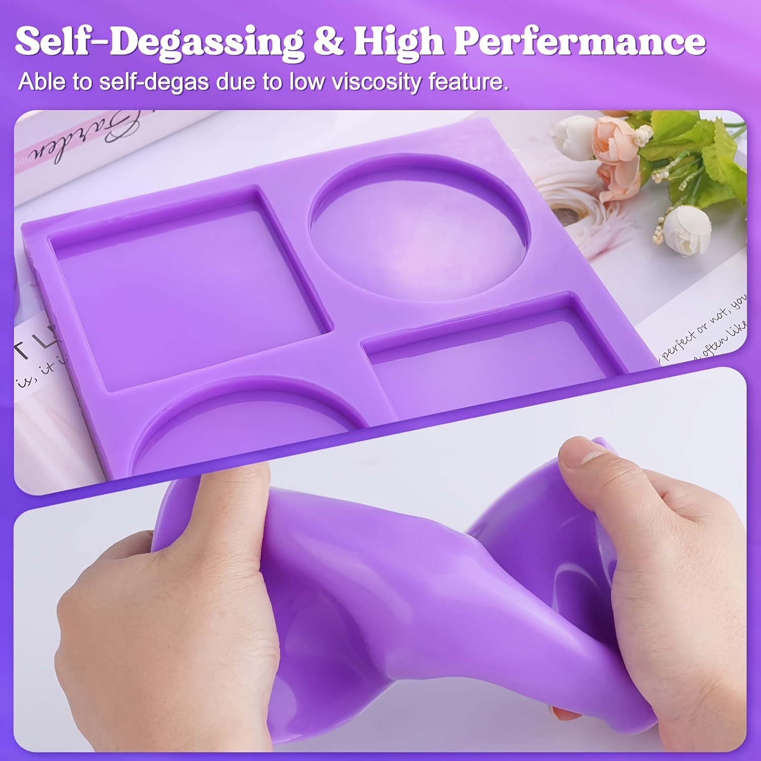 Mor Sıvı Silikon Kauçuk 1:1 Or - Soap Making Kit For Beginners incelemesi ve fiyatı