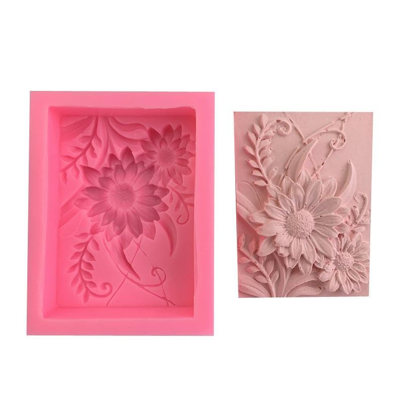 1 adet 3D Kare Gül Çiçek Silik - Soap Making Kit For Beginners incelemesi ve fiyatı